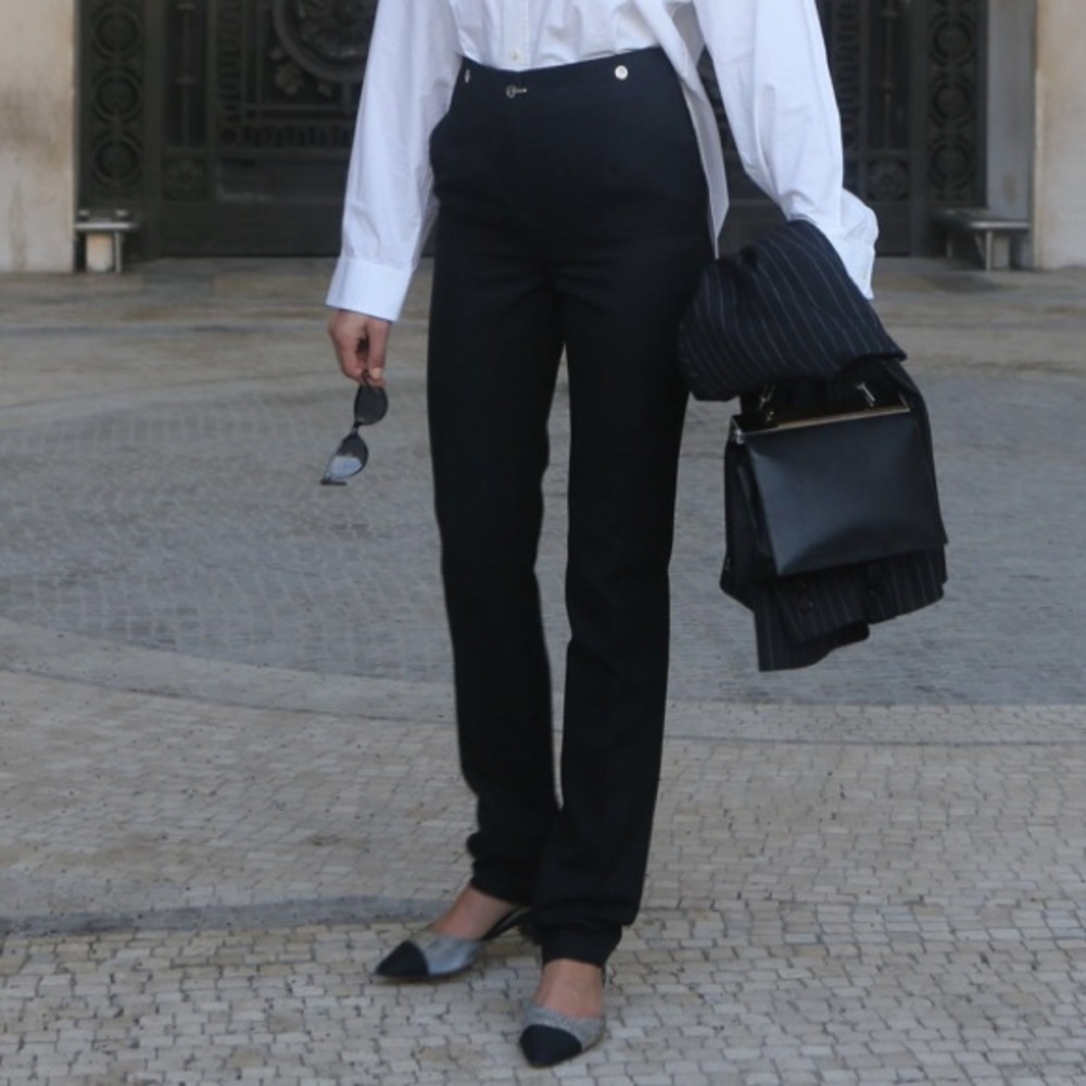 Mugler Paris wool trouser